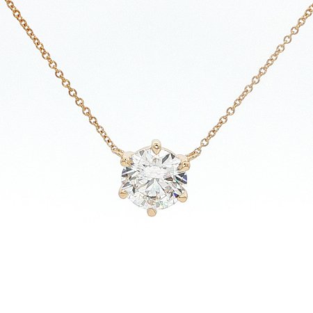 Pendant with Round Lab Grown Diamonds 2.09cts Total Weight