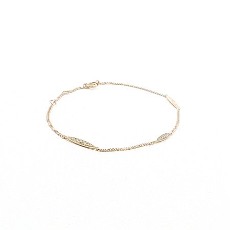 Round Lab Grown Diamond Bracelet 0.096ct Total Weight