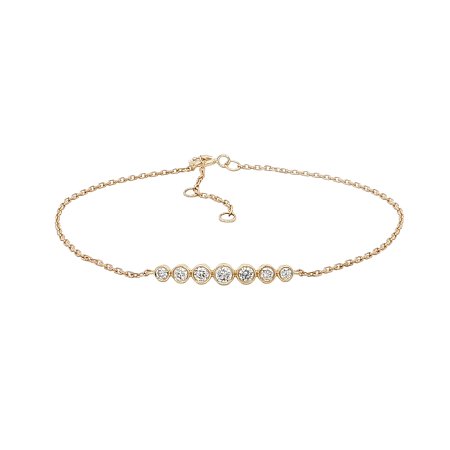 Round Lab Grown Diamond Bracelet 0.254ct Total Weight