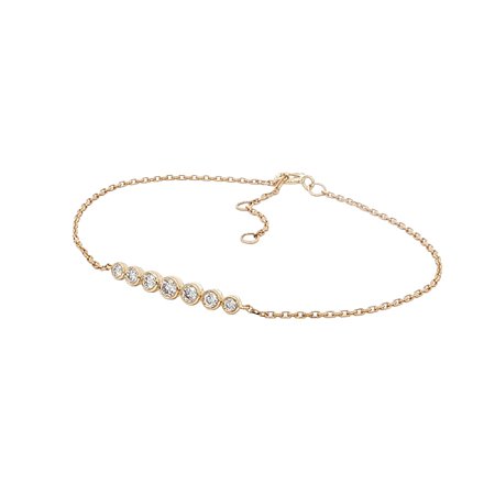 Round Lab Grown Diamond Bracelet 0.254ct Total Weight
