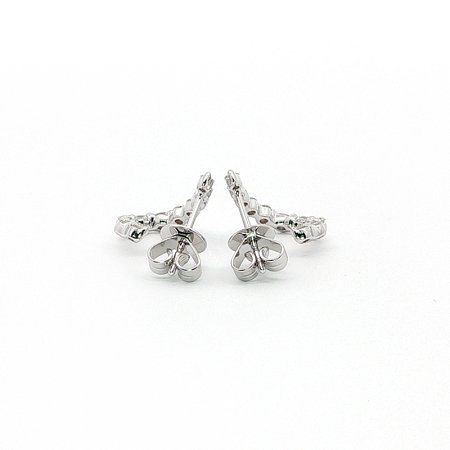 Round Lab Grown Diamond Stud Earrings 0.684ct Total Weight
