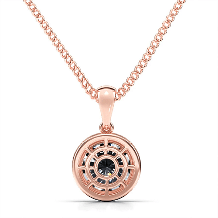 Angeli Halo Claw Set Pendant