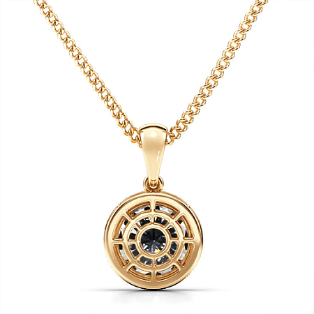 Angeli Halo Claw Set Pendant