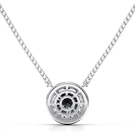 Angeli Halo Claw Set Necklace