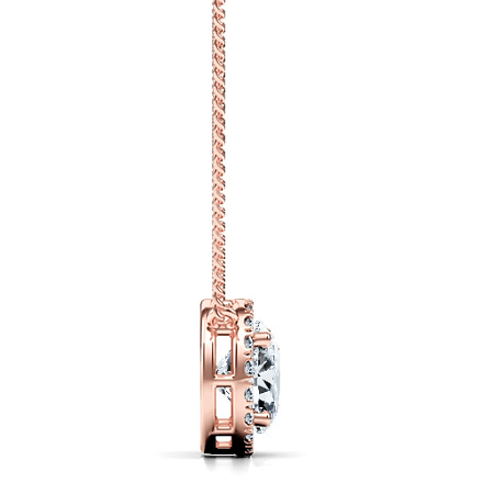 Angeli Halo Claw Set Necklace