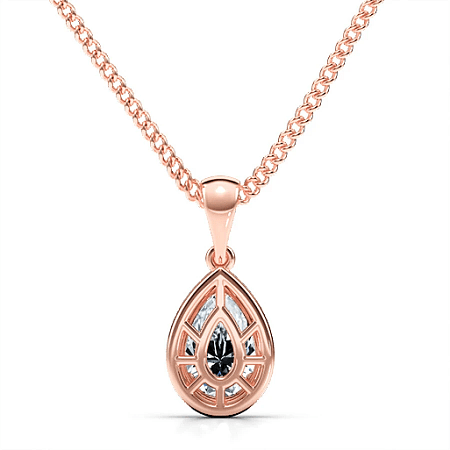 Angeli Halo Claw Set Pendant