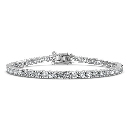 Tennis Bracelet with Round Lab Grown Diamonds 6cts Total Weight