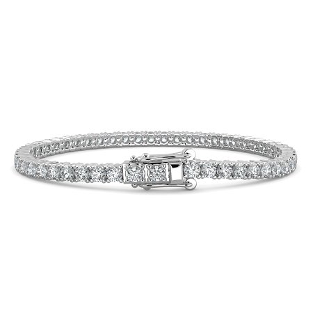 Tennis Bracelet with Round Natural Diamonds 6cts Total Weight