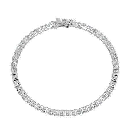 Tennis Bracelet with Round Natural Diamonds 6cts Total Weight