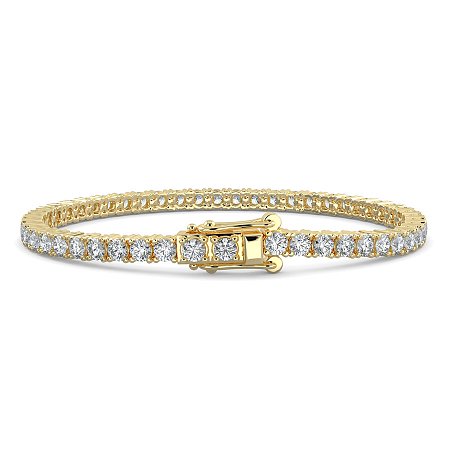 Tennis Bracelet with Round Lab Grown Diamonds 6cts Total Weight