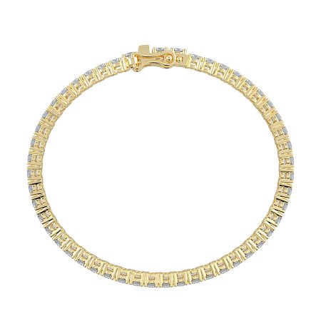 Tennis Bracelet with Round Lab Grown Diamonds 6cts Total Weight