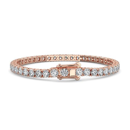 Tennis Bracelet with Round Lab Grown Diamonds 9cts Total Weight