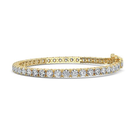Tennis Bracelet with Round Lab Grown Diamonds 9cts Total Weight