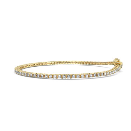 Tennis Bracelet with Round Natural Diamonds 2cts Total Weight