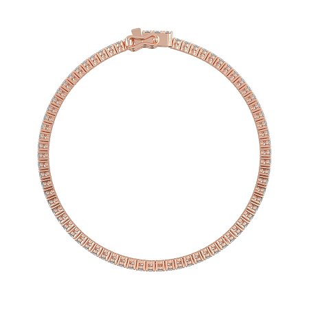 Tennis Bracelet with Round Lab Grown Diamonds 3cts Total Weight