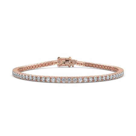 Tennis Bracelet with Round Lab Grown Diamonds 3cts Total Weight