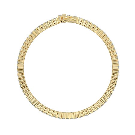 Tennis Bracelet with Round Lab Grown Diamonds 4cts Total Weight