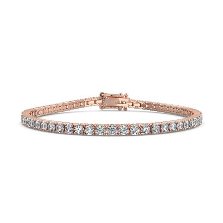 Tennis Bracelet with Round Lab Grown Diamonds 5cts Total Weight