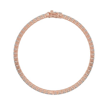 Tennis Bracelet with Round Lab Grown Diamonds 5cts Total Weight