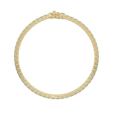 Tennis Bracelet with Round Lab Grown Diamonds 5cts Total Weight