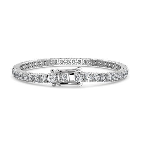 Tennis Bracelet with Round Lab Grown Diamonds 7cts Total Weight