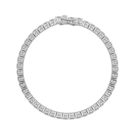 Tennis Bracelet with Round Lab Grown Diamonds 7cts Total Weight