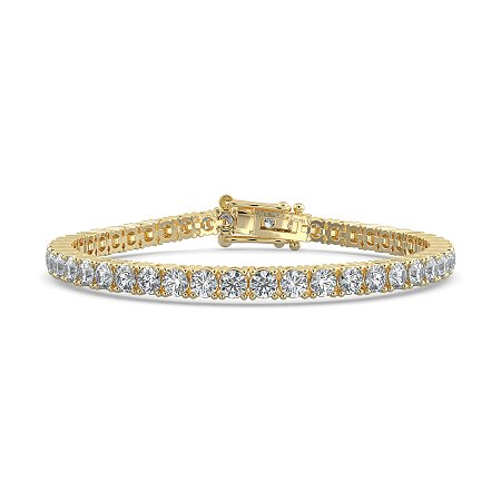 Tennis Bracelet with Round Lab Grown Diamonds 7cts Total Weight