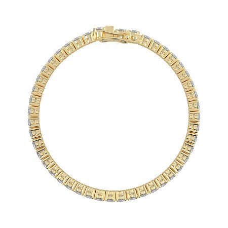 Tennis Bracelet with Round Lab Grown Diamonds 7cts Total Weight