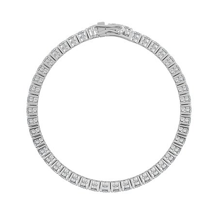 Tennis Bracelet with Round Lab Grown Diamonds 8cts Total Weight