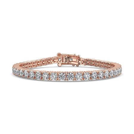 Tennis Bracelet with Round Lab Grown Diamonds 8cts Total Weight