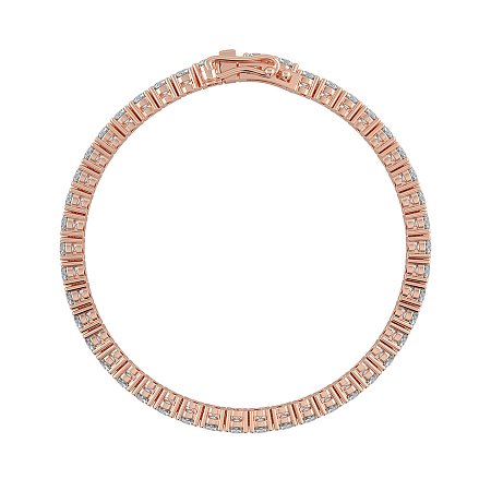 Tennis Bracelet with Round Lab Grown Diamonds 8cts Total Weight