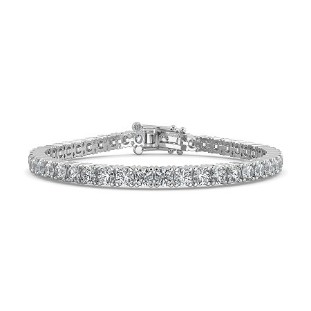 Tennis Bracelet with Round Lab Grown Diamonds 8cts Total Weight