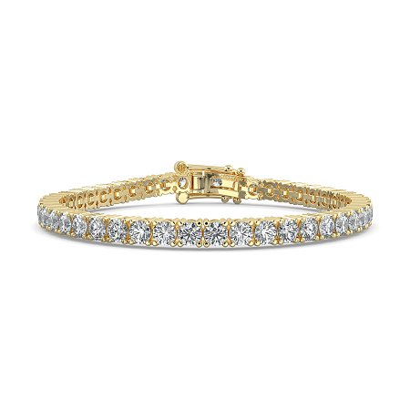 Tennis Bracelet with Round Lab Grown Diamonds 8cts Total Weight