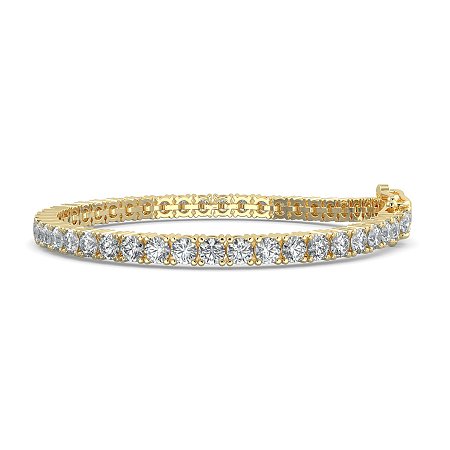 Tennis Bracelet with Round Lab Grown Diamonds 8cts Total Weight