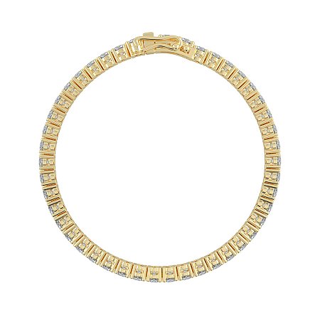 Tennis Bracelet with Round Lab Grown Diamonds 8cts Total Weight