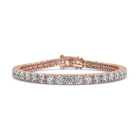 Tennis Bracelet with Round Lab Grown Diamonds 10cts Total Weight