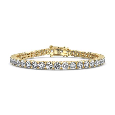 Tennis Bracelet with Round Lab Grown Diamonds 10cts Total Weight