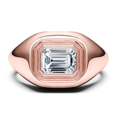 Signet Engagement Ring