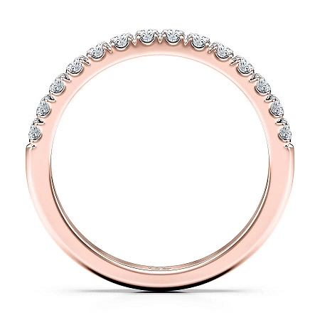 Tulip Natural Diamond Wedding Ring 0.34cts Total Weight
