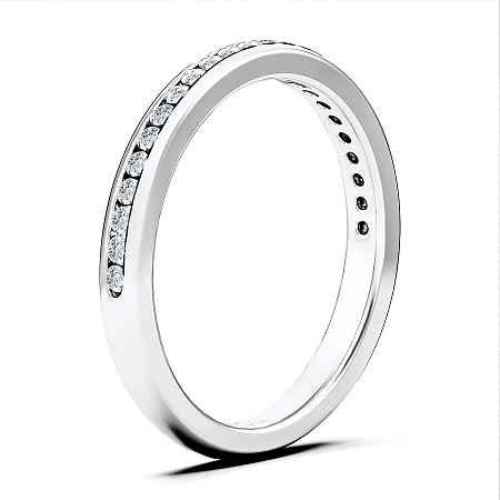 Tulip Natural Diamond Wedding Ring 0.21cts Total Weight