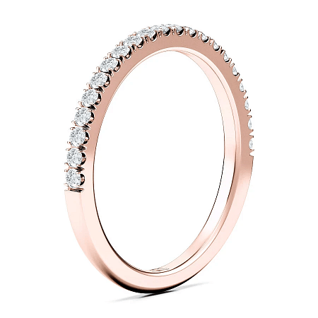 Cara Fine Wedding Ring with Natural Diamonds 0.19ct Total Weight