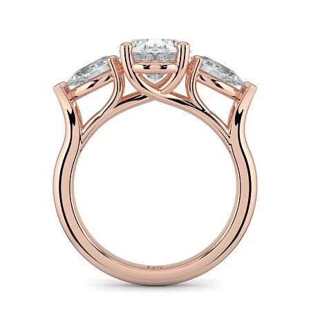 Dalia 3 Stones Pear