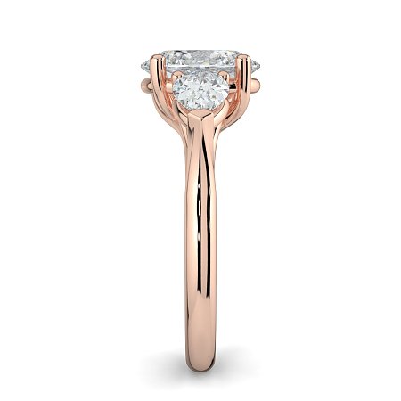 Dalia 3 Stones Pear