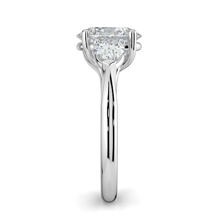 Dalia 3 Stones Pear