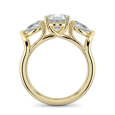 Dalia 3 Stones Pear