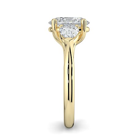 Dalia 3 Stones Pear