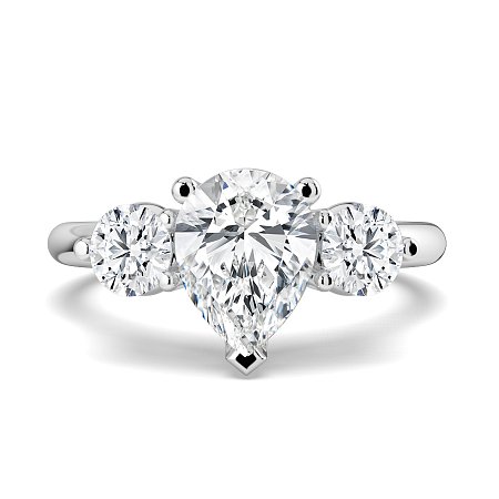 Dalia 3 Stones Round