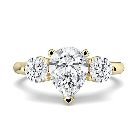 Dalia 3 Stones Round