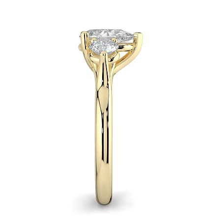 Dalia 3 Stones Round