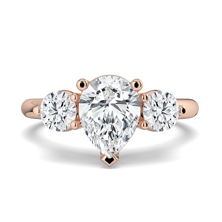 Dalia 3 Stones Round